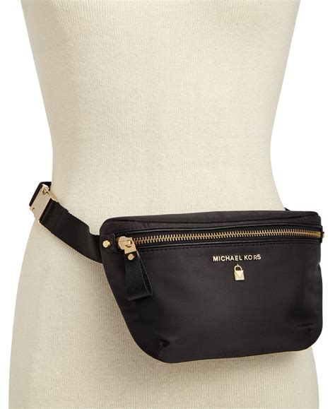 michael kors real fanny pack|Michael Kors nylon fanny pack.